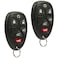 Car Key Fob Keyless Entry Remote fits 20072014 Chevy Tahoe Suburban  20072014 Cadillac Escalade  20072014 GMC Yukon fits Part  15913427 20869057 22756462 Set of 2