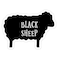 decals Black Sheep of The Family Sticker  Sticker Graphic  Auto Wall Laptop Cell Truck Sticker for Windows Cars Trucks