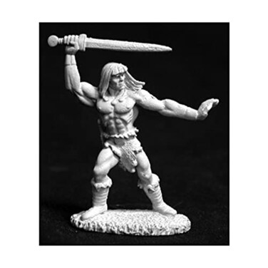 Reaper Miniatures Traeg Barbarian 02616 Dark Heaven Legends Unpainted Metal