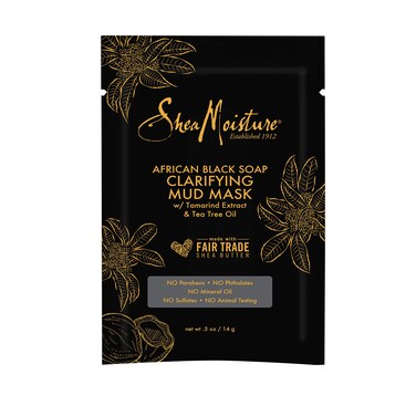 Shea Moisture African Black Soap Clarifying Mud Mask 15 ml