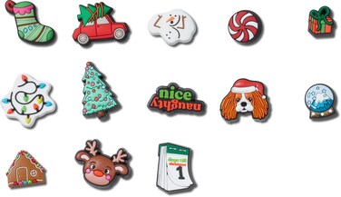 Crocs Jibbitz 13Pack Holiday Shoe Charms  Jibbitz for Crocs One Size