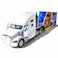 Kinsmart 168 Diecast Kenworth T700 Container Truck White Colour Model Collection New Gift