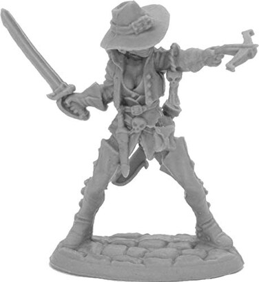 REAPER Miniatures Damaris Duskwarden 44054 Bones Black Unpainted Plastic Figure
