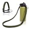Wongeto Paracord Handle Shoulder Strap Compatible with Hydro Flask Wide Mouth Water Bottles Strap