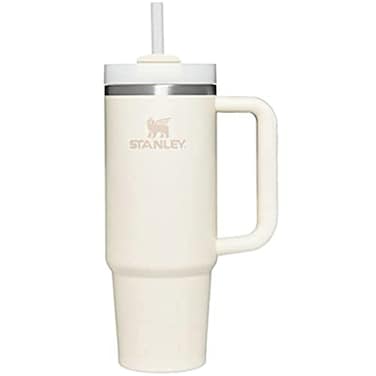 The Quencher Stainless Steel H20 Flowstate Tumbler  30 OZ Cream
