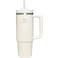 The Quencher Stainless Steel H20 Flowstate Tumbler  30 OZ Cream