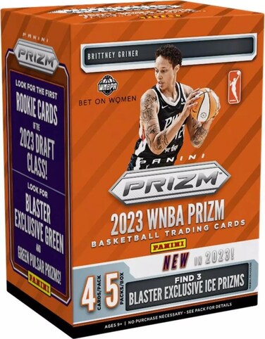 Panini 2023 WNBA Prizm Basketball Trading Card Blaster Box