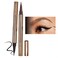 Blue Electronic Technology Company Eyeliner Pen Long Lasting No Smudging Quick Drying Lying Silkworm Pencil Liquid Eye Shadow Beauty Makeup Cosmetics Tool Waterproof Eye PencilBrown