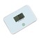 NEWLINE NY Smallest Step On Super Mini Travel Bathroom Scale Sbb0638Sm Wh Off White XSmall White OffWhite