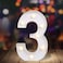 ODISTAR LED Light Up Marquee Letters Battery Powered Sign Letter 26 Alphabet with Lights for Wedding Engagement Birthday Party Table Decoration bar Christmas Night Home9 White3