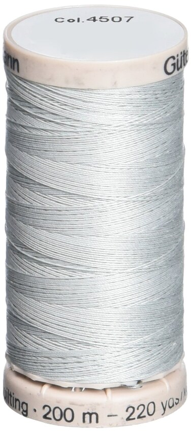 Gutermann Hand Quilt Thread 200M Light Grey