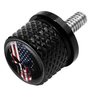 GUAIMI Stainless Knurled Fender Seat Bolt Screw 1420 Thread Compatible with Harley 19962020 Sportster Dyna Softail Touring CVO American Skeleton