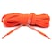 Lace Lab Flat Printed SHOELACES Replacement Shoe Laces For Sneakers  Neon Orange  45