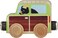 Maple Landmark NameTrains Camper Van  Made in USA