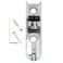 Musiclily Pro Single Individual String LockDown Bass Bridge for Electric Bass Chrome