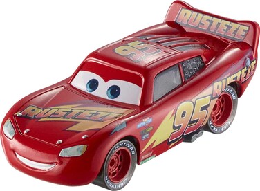 Mattel Disney Cars RustEze Lightning McQueen DieCast Vehicle English Version