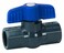 Homewerks Worldwide VBVP80E4B Ball Valve PVC Schedule 80 Solvent x Solvent 34Inch