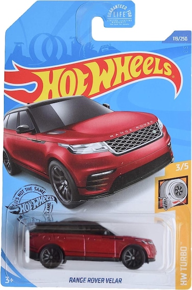 Hot Wheels Range Rover Velar Turbo 35  red 119250
