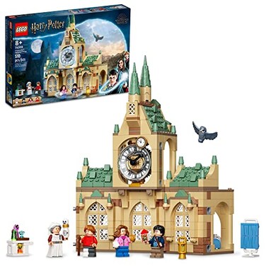 LEGO Harry Potter Hogwarts Hospital Wing 76398 Building Kit Cool Collectible Magical Gift for Kids Aged 8 510 Pieces