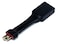 Racers Edge 1604 BatteryESC Adapter Female TRX HC to Male Deans TPlug Radio Control Parts