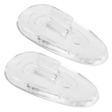 Spectacle Eye Glass Nose Pads High Grade Silicone Tear Drop Shape Push in  Screw in All Sizes and Quantities Available