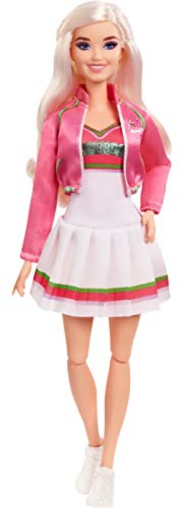 Mattel Zombies Disneys 2 Addison Wells Doll 115 inch wearing Cheerleader Outfit and Accessories 11 Bendable Joints Great Gift for ages 5 Amazon Exclusive Multicolor 115 inches