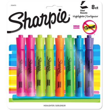 Sharpie174 Accent Highlighter Bold Tip 8ct  Multicolor MultiColored