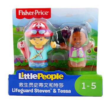 FisherPrice Little People Lifeguard Steven  Tessa