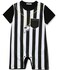 FANCYBABY Baby Toddler Referee Baseball Romper Shirt Outfit