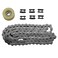 HAUERTZX 415H110L Chain Compatible for 49cc 60cc 66cc 80cc 2Stroke Engine Motor High Power Racing Parts Motorized Bicycle Bike