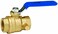 Homewerks Brass 11923434 NoLead Full Port Ball Valve with Drain with 14Turn x Female Thread 34Inch 075Inch