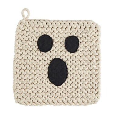 Mud Pie Ghost Halloween Pot Holder