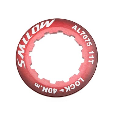 Pro Bamboo Kitchen Aluminium Alloy Lock Ring AL7075 Lockring for 11T Cassette MTB Road Bike Accessories Red