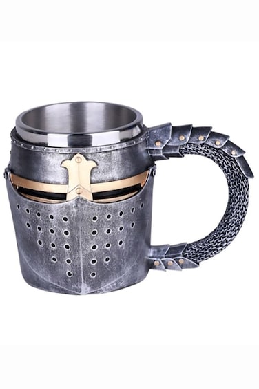 Pacific Giftware Knight Helmet Mug Coffee Cup New