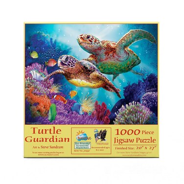 SunsOut Turtle Guardian 1000 pc Jigsaw Puzzle