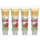 Burts Bees Kids Toothpaste Strawberry Flavor with Fluoride Strawberry Splash 47 oz Pack of 4