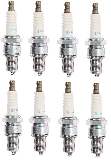 NGK Standard Spark Plugs  Stock 6578  BPR4ES  Solid Tip  Pack of 6578