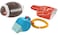 FisherPrice Tiny Touchdowns Gift Set 3 FootballThemed Infant Toys  Teether for Babies Ages 3 Months  Up Multi