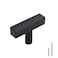 Peaha 614 in Cabinet Handles Black Kitchen Cabinet Pulls Black 15 Pack PHJ22BK 160 mm Drawer Pulls Modern Cabinet Hardware for Desk Dresser Bathroom