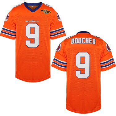 Villa The Waterboy Football Jersey 9 Bobby Boucher 50th Anniversary Stitched Movie Football Jerseys Men SXXXL