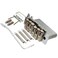 Musiclily Wilkinson WOV10 525mm2116 inch 2Point Tremolo Bridge Individual Saddle for SquierMexico Fender Strat Electric Guitar Chrome