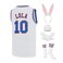 Mens Basketball Jerseys 10 Lola  1 Bugs Space Movie Jersey Sports Shirts for Halloween Party WhiteBlack XSXXL