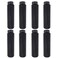 Zelerdo 4 Pairs Aluminum Alloy Bike Pegs for Mountain Bike Cycling Rear Stunt Pegs Fit 38 inch Axles Black Blue Red Green 100x28 mm