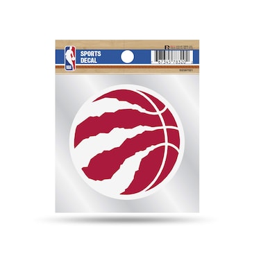 NBA Toronto Raptors Primary Logo 4x4 Decal Team Color Size of individual decal will vary