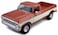 Maisto  118 Scale Model Compatible with Ford Replica Miniature Model Classic Vintage Collectible F150 Pickup 1979 Brown