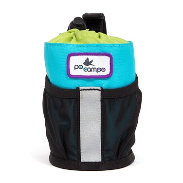 Po Campo Kids Bike Water Bottle Holder  Blip Water Bottle Feed Bag  Small Fabric Bike Basket for Bicycle Handlebars  Waterproof Bike Pouch for Boys Girls Bike or Scooter