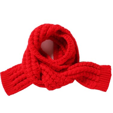 Swacort Toddler Scarf Boys Girls Kids Winter Warm Knitted Scarves Wrap Neck Warmer