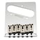 Musiclily Wilkinson WOT03 525mm2116 inch Telecaster Bridge Modern 6Saddles for American Standard Tele TL Style Electric Guitar Chrome