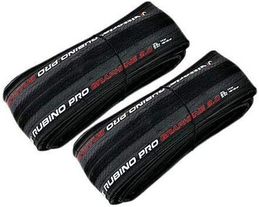 Vittoria Rubino Pro IV G20 Graphene Clincher Tire 700x25C Black 2 Tire VT1830