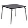 Flash Furniture Madelyn 335 Square Folding Multipurpose Card Table with Padded Vinyl Top Portable Folding Game Table for 4 Players Black